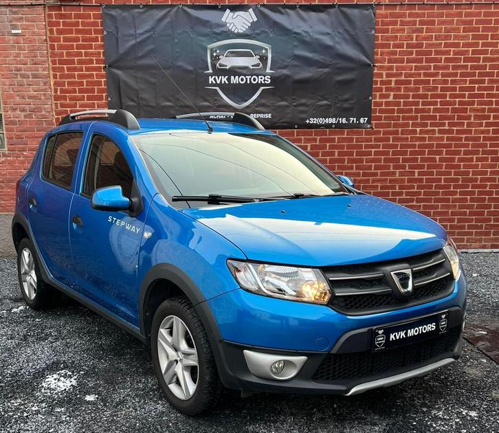 Dacia Sandero Stepway 2015 0.9TCE **40.000km**, Auto's, Dacia, Bedrijf, Te koop, Sandero Stepway, ABS, Airbags, Airconditioning