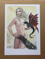 Manara - Illustration d'Art - Emilia Clarke, Envoi