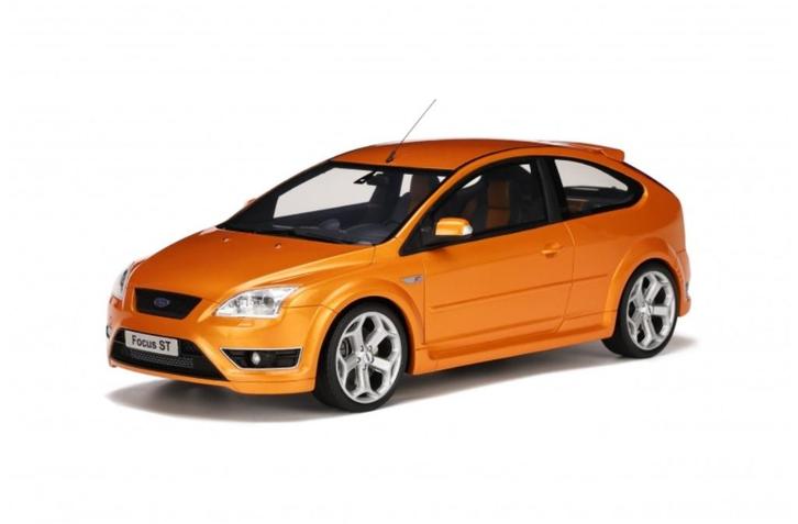 Otto OT961 Ford Focus Mk2 ST 2.5 Orange électrique 2006, Hobby & Loisirs créatifs, Voitures miniatures | 1:18, Neuf, Voiture, OttOMobile