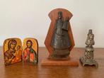 Vintage 3 authentieke Heiligen religieuze MARIA beelden jare, Antiek en Kunst, Antiek | Religieuze voorwerpen, Ophalen of Verzenden