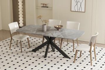 Eettafel 180cm glanzend echte steen nog nieuw in verpakking! beschikbaar voor biedingen