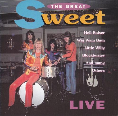 CD The Great Sweet Live, Cd's en Dvd's, Cd's | Hardrock en Metal, Zo goed als nieuw, Verzenden