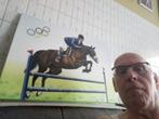 OLIEVERFSCHILDERWERK   JUMPIN, Antiek en Kunst, Ophalen