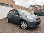 Nissan Micra | 12 Maanden Garantie | 59 Dkm | Benzine | 2011, Auto's, Nissan, Euro 5, Stof, 4 cilinders, Blauw