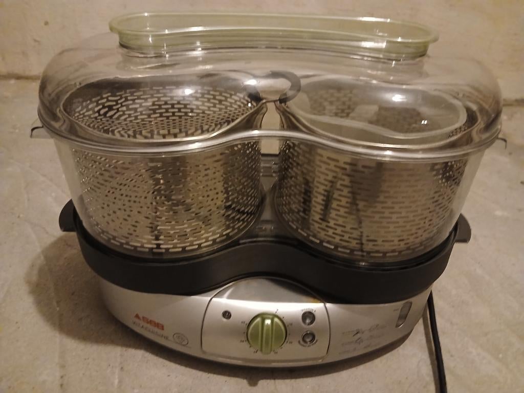 Grote SEB stoomkoker, Ophalen