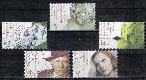 Postzegels uit Duitsland - K 4703 - filmspelers, Postzegels en Munten, Postzegels | Europa | Duitsland, Gestempeld, 1990 tot heden