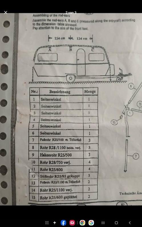 Wintertent van brand pamir02250 hobby luxe andere modellen 1, Caravans en Kamperen, Voortenten en Luifels, Zo goed als nieuw, Brand