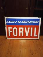 emaille reclamebord Forvil 1, Ophalen, Gebruikt, Reclamebord