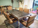 gratis - 8 stoelen (2 zijn nog ok), Huis en Inrichting, Ophalen, Gebruikt