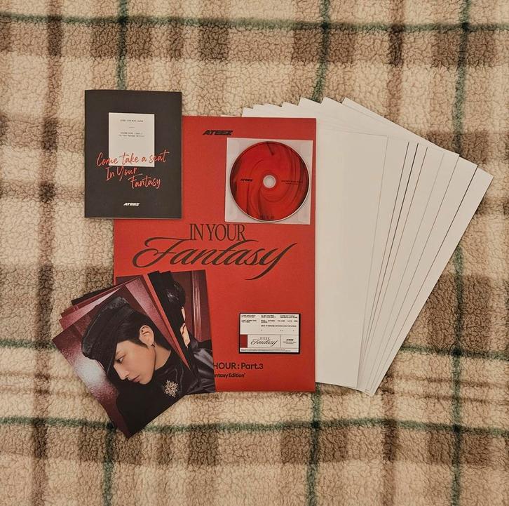 Ateez In Your Fantasy Limited Edition, Cd's en Dvd's, Cd's | Wereldmuziek, Nieuw in verpakking, Ophalen of Verzenden
