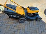 Grasmaaier stiga  met Honda motor, Tuin en Terras, Grasmaaiers, Ophalen, Zo goed als nieuw