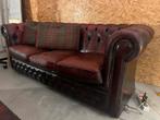Zetel in Chesterfield stijl, Huis en Inrichting, Zetels | Zetels, Ophalen, Gebruikt, 150 tot 200 cm, Chesterfield
