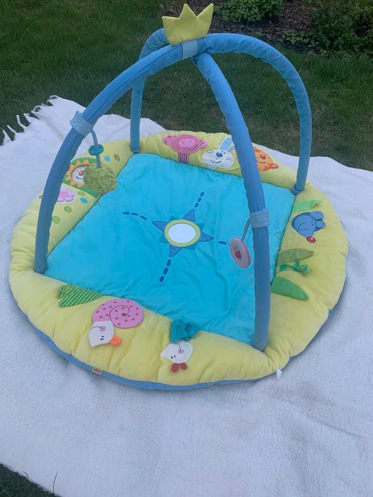 Speelkleed haba waar je ook een  tunnel van kan maken, Kinderen en Baby's, Speelgoed | Speelkleden, Zo goed als nieuw, Ophalen