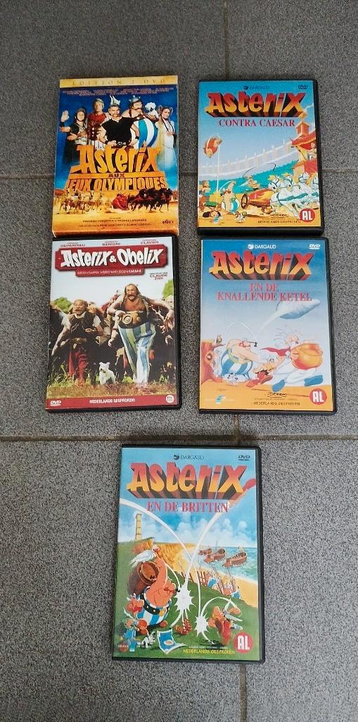 5 dvd's van asterix, Cd's en Dvd's, Dvd's | Kinderen en Jeugd, Zo goed als nieuw, Ophalen of Verzenden