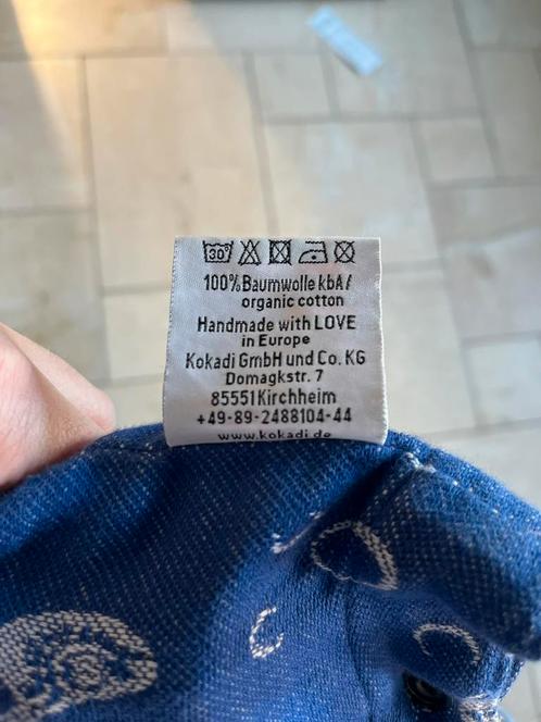 Draagdoek Kokadi Flip XL (toddler) grijs, Kinderen en Baby's, Babydragers en Draagdoeken, Gebruikt, Draagdoek, Buik of Rug, Ophalen of Verzenden