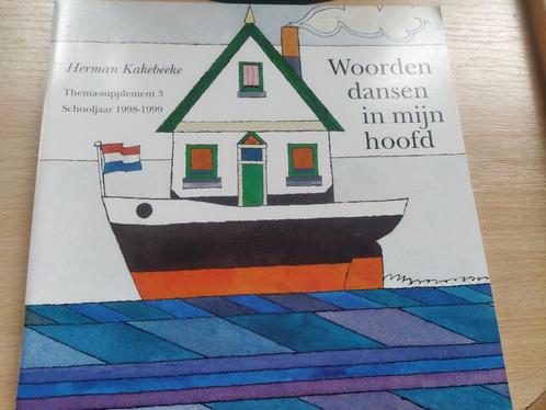 boek: woorden dansen in mijn hoofd/Herman Kakebeeke, Boeken, Gedichten en Poëzie, Zo goed als nieuw, Meerdere auteurs, Verzenden