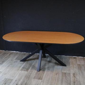 Eettafel Fineer Spinpoot 200x100x78 cm beschikbaar voor biedingen