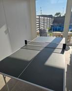 Compacte Binnen-Tafeltennistafel - PPT 130 (Zwart), Sport en Fitness, Tafeltennis, Ophalen of Verzenden, Gebruikt