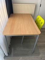 Tafel 110x70x75 cm + stoel, Huis en Inrichting, Tafels | Eettafels, Ophalen, Zo goed als nieuw