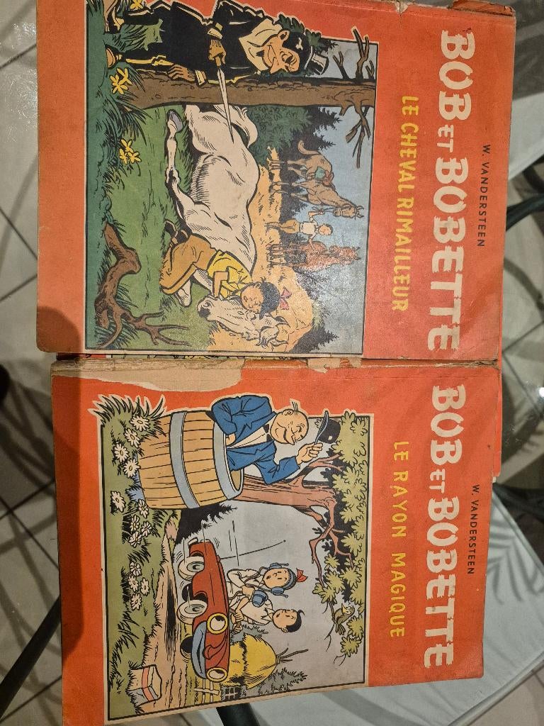 2 Livres bob et bobette, Plusieurs BD, Enlèvement, Utilisé