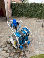 hoogwaardige mobiele slanghaspelunit met dubbele RVS haspel, Ophalen