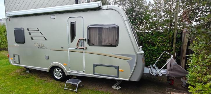 Caravan Eriba Nova gold edition hymer, Caravans en Kamperen, Caravans, Particulier, tot en met 4, Eriba, Douche, Fietsenrek, Gascomfoor
