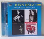 Joan Baez: Joan Baez, Baez 2, In concert Pt1, Cd's en Dvd's, Ophalen of Verzenden, Folk, Zo goed als nieuw