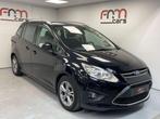 Ford Grand C-Max 1.0 EcoBoost Titanium 85.000km 1ste eig Gar, Achat, 998 cm³, Entreprise, Noir