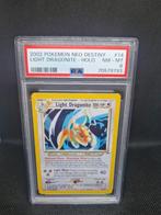 Light Dragonite Holo Neo Destiny PSA 8, Hobby en Vrije tijd, Verzamelkaartspellen | Pokémon, Ophalen of Verzenden, Zo goed als nieuw