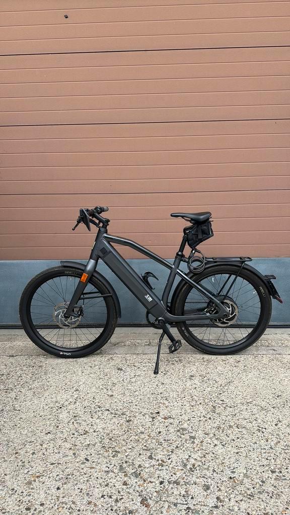 Stromer ST2 22 inch black 1500km met grote accu, Fietsen en Brommers, Elektrische fietsen, Zo goed als nieuw, Stromer, 50 km per accu of meer