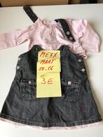 Jeansovergooier en t-shirt - merk Mexx - maat 50-56, Meisje, Gebruikt, Setje, Ophalen