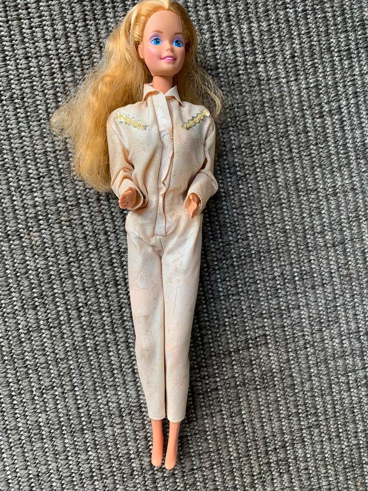 Vintage Barbie Super Hair, Kinderen en Baby's, Speelgoed | Poppen, Gebruikt, Barbie, Ophalen of Verzenden