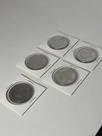 5x 100 Francs Belgique 1951, Timbres & Monnaies, Monnaies | Belgique, Envoi