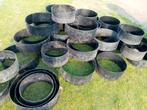 Deze pvc buisringen zijn ideaal om in te planten, Ophalen, Gebruikt, Rond, Kunststof