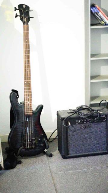  Spector Bass 4 String + Harley Benton AMP