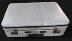 vintage grijze reiskoffer., Handtassen en Accessoires, Koffers, Ophalen, Retrohouse@telenet.be, Gebruikt, B
