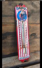 DAPOL Indiase thermometer geëmailleerde plaat, Gebruikt, Ophalen of Verzenden