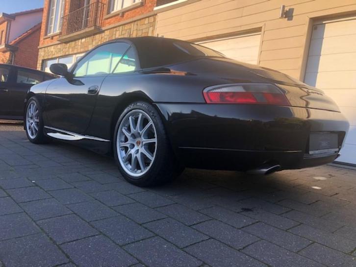 Porsche 996 cabriolet GT3 *Excellent état*, Autos, Porsche, Entreprise, Achat, Essence, Cabriolet, 2 portes, Automatique, Noir