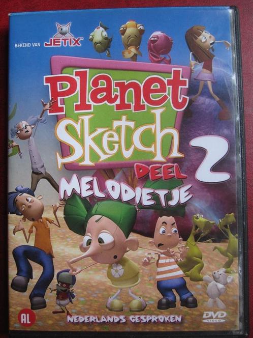 Planet sketch 2 - Melodietje, Cd's en Dvd's, Dvd's | Tekenfilms en Animatie, Zo goed als nieuw, Amerikaans, Tekenfilm, Alle leeftijden