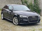 Nette audi a3 s line 35tdi 150pk., Autos, Audi, Achat, Euro 6, Carnet d'entretien, Noir