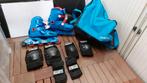 Skate set (skates + bescherming + draagtas) - blauw, Enlèvement, Utilisé