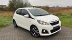 Peugeot 108 1.0 VTi Allure 2019 Automaat GPS Camera Garantie, Auto's, Automaat, 4 zetels, Euro 6, Wit