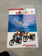 Originele poster honda wallaroo 1992, Fietsen en Brommers, Handleidingen en Instructieboekjes, Ophalen, Nieuw