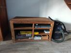 Massief houten TV-meubel, Ophalen, 50 tot 100 cm, Zo goed als nieuw, Minder dan 100 cm