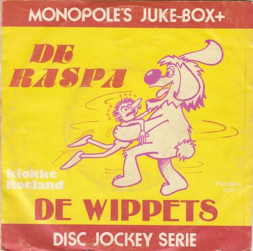 45T: De Wippets: De raspa, CD & DVD, Vinyles Singles, Utilisé, Single, Autres genres, 7 pouces, Enlèvement ou Envoi