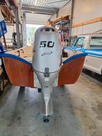 50 PK Honda 4 takt kortstaart, Watersport en Boten, Buiten- en Binnenboordmotoren, Ophalen, Zo goed als nieuw