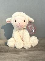 Knuffel lammetje 24 cm van Bella & Bee (NIEUW), Ophalen of Verzenden, Nieuw, Overige typen