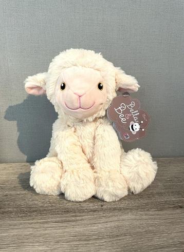 Knuffel lammetje 24 cm van Bella & Bee (NIEUW)  beschikbaar voor biedingen