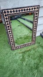 Spiegel met mozaïek, Huis en Inrichting, Ophalen, Zo goed als nieuw, Rechthoekig, 50 tot 75 cm
