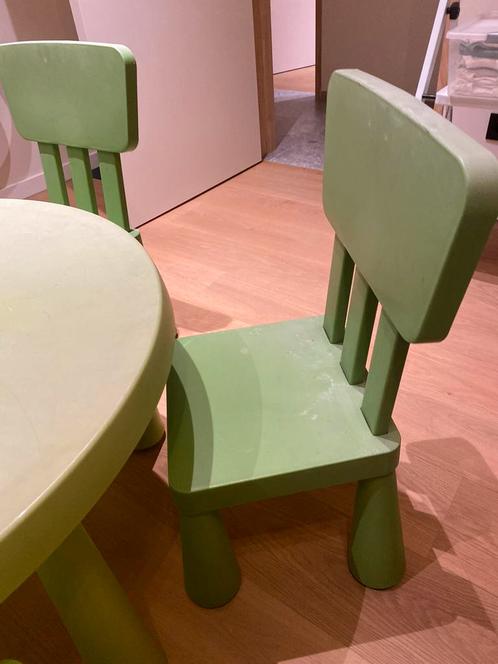 Groen kinder tafeltje IKEA, Huis en Inrichting, Tafels | Salontafels, Ophalen